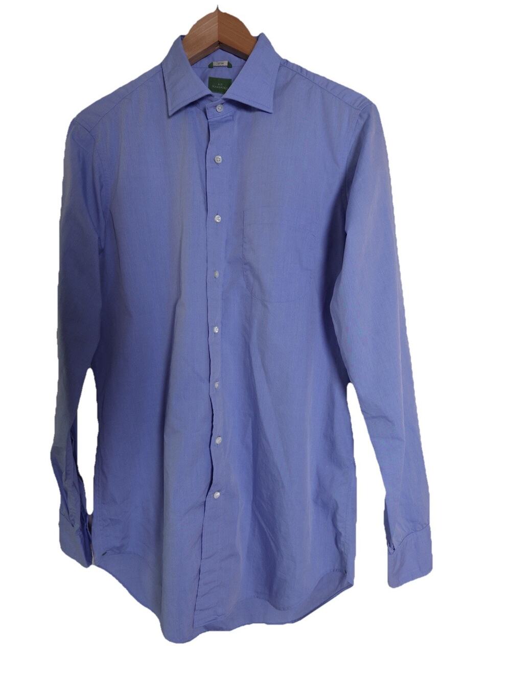 SID MASHBURN Slim Fit Spread Collar Sport Shirt Size M